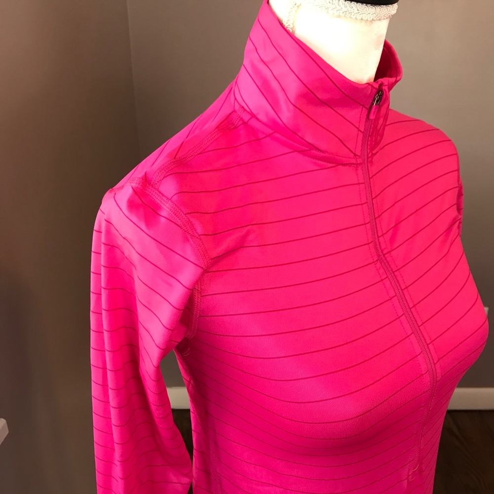 Nike Pro Striped Half Zip Pullover - image 6